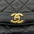 CHANEL VINTAGE DIANA MEDIUM CHAIN SHOULDER BAG BLACK LAMB SKIN 90272490 - PURPOSE