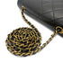 CHANEL VINTAGE DIANA MEDIUM CHAIN SHOULDER BAG BLACK LAMB SKIN 90272490 - PURPOSE