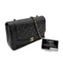 CHANEL VINTAGE DIANA MEDIUM CHAIN SHOULDER BAG BLACK LAMB SKIN 90272490 - PURPOSE