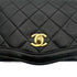 CHANEL VINTAGE MINI MATELASSE CHAIN SHOULDER BAG BLACK LAMB SKIN 90272501 - PURPOSE