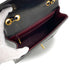 CHANEL VINTAGE CHEVRON CHAIN SHOULDER BAG BLACK LAMB SKIN 90272504 - PURPOSE