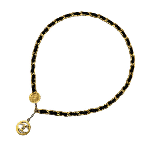 CHANEL VINTAGE CHAIN BELT LEATHER COCOMARK ACCESSORY 90272510 - PURPOSE