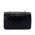 CHANEL VINTAGE DIANA MEDIUM CHAIN SHOULDER BAG BLACK LAMB SKIN 90272514 - PURPOSE