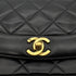 CHANEL VINTAGE DIANA MEDIUM CHAIN SHOULDER BAG BLACK LAMB SKIN 90272514 - PURPOSE