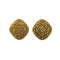 CHANEL VINTAGE EARRINGS COCOMARK SQUARE ACCESSORY 90272583 - PURPOSE
