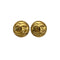 CHANEL VINTAGE EARRINGS COCOMARK ROUND GOLD ACCESSORY 94P 90272584 - PURPOSE