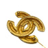 CHANEL VINTAGE MATELASSE COCOMARK BROOCH GOLD ACCESSORY 90272588 - PURPOSE