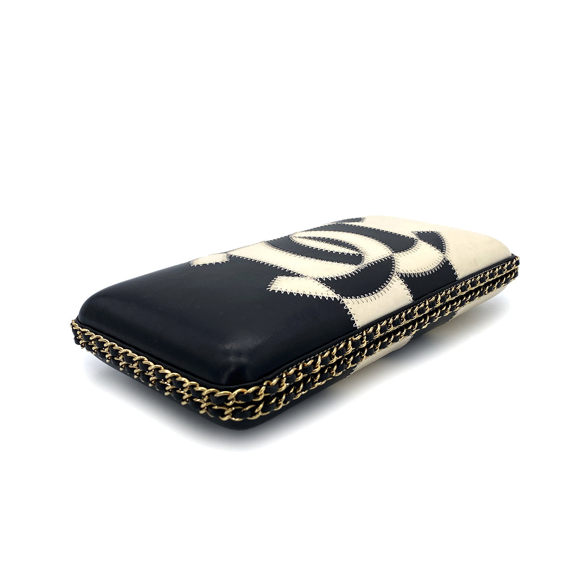 CHANEL COCOMARK CHAIN SHOULDER BAG BICOLOR LEATHER 90272803