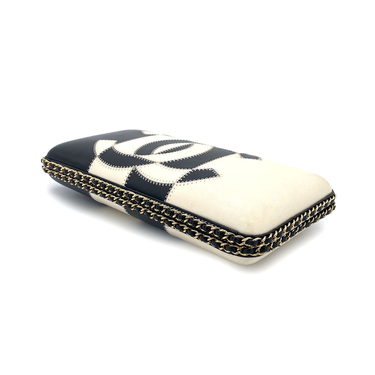 CHANEL COCOMARK CHAIN SHOULDER BAG BICOLOR LEATHER 90272803