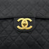 CHANEL VINTAGE MAXI MATELASSE CHAIN SHOULDER BAG BLACK LINEN 90272804 - PURPOSE