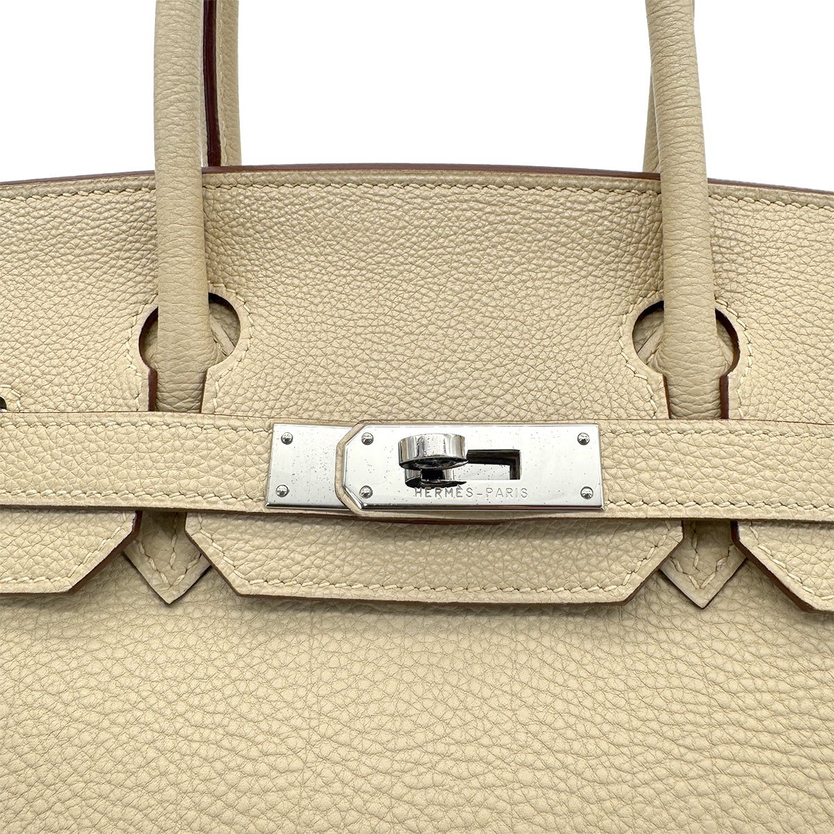 HERMES BIRKIN 30 PARCHEMIN TOGO HAND BAG □K 90272805