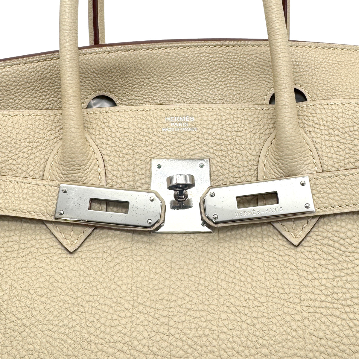 HERMES BIRKIN 30 PARCHEMIN TOGO HAND BAG □K 90272805