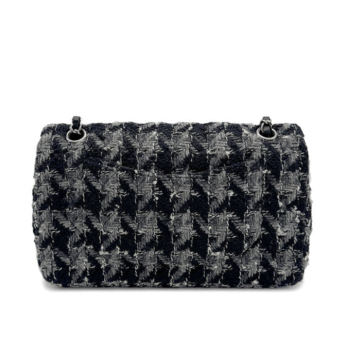 CHANEL MATELASSE CHAIN SHOULDER BAG BLACK TWEED 90272809 - PURPOSE