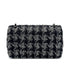 CHANEL MATELASSE CHAIN SHOULDER BAG BLACK TWEED 90272809 - PURPOSE