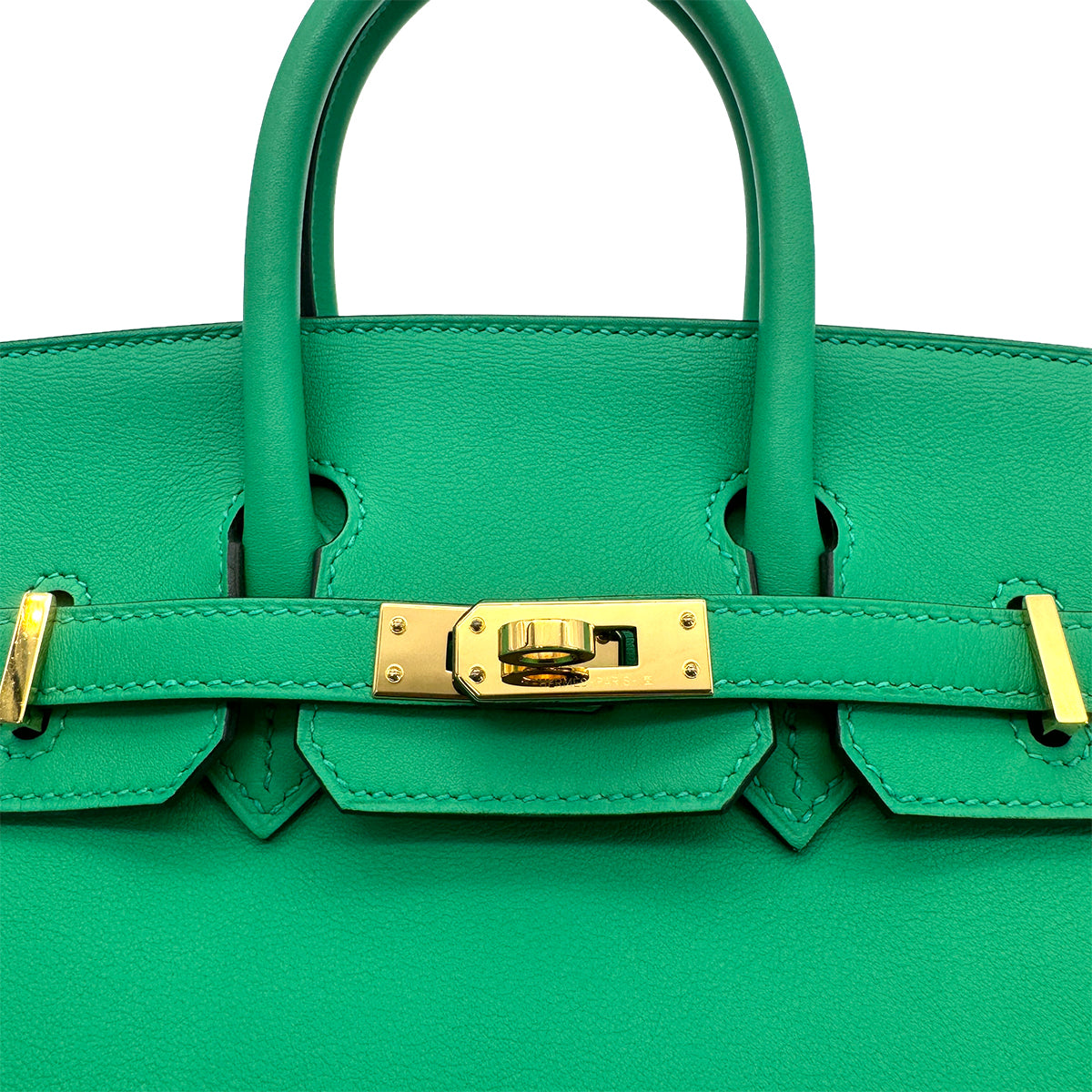 HERMES BIRKIN 25 MINT SWIFT HAND BAG Z GHW 90272816