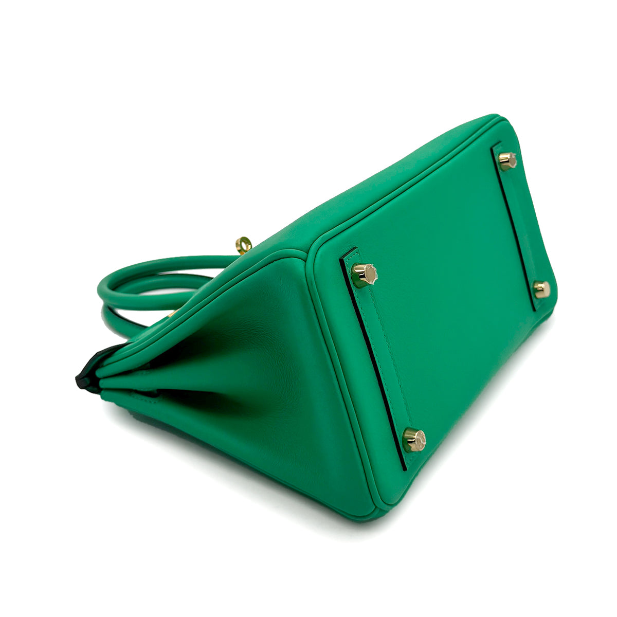 HERMES BIRKIN 25 MINT SWIFT HAND BAG Z GHW 90272816