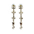 CHANEL EARRINGS COCOMARK STAR CLOVER NO.5 COLOR STONE RHINESTONE SWING ACCESSORY B23C 90272871 - PURPOSE