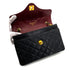 CHANEL MATELASSE CHAIN SHOULDER BAG BLACK LAMB SKIN 90272960 - PURPOSE