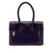 HERMES DRUG2 27 RAISIN BOX CALF HAND BAG □F SHW 90272984 - PURPOSE