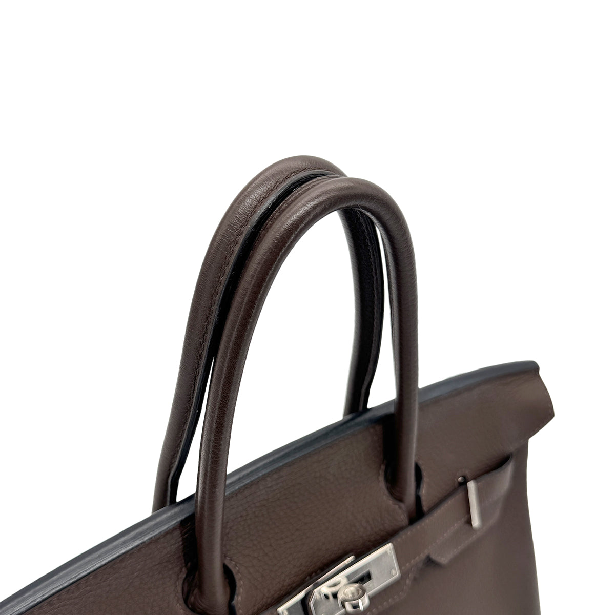 HERMES BIRKIN 30 CAFE TAURILLON CLEMENCE HAND BAG ▢M SHW 90272985