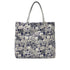 CHANEL CHOUPETTE CAT PRINT TOTE BAG GRAY 90273008 - PURPOSE