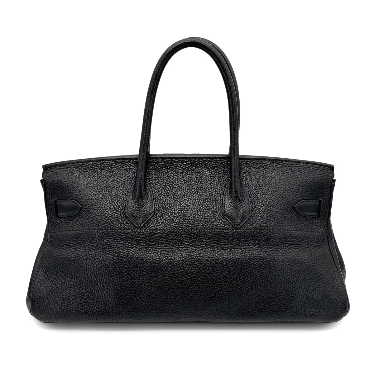 HERMES SHOULDER BIRKIN 42 BLACK TAURILLON CLEMENCE HAND BAG □I SHW 90273019