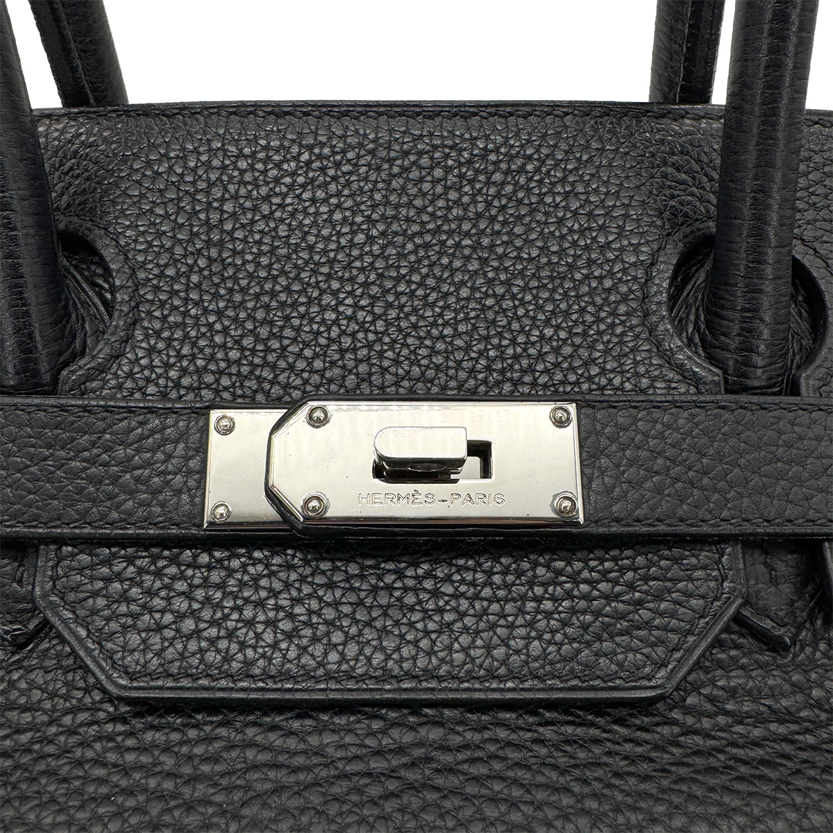 HERMES SHOULDER BIRKIN 42 BLACK TAURILLON CLEMENCE HAND BAG □I SHW 90273019
