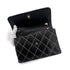 CHANEL VINTAGE WILD STITCH CHAIN SHOULDER BAG BLACK LEATHER 90273066 - PURPOSE