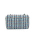 CHANEL MINI MATELASSE CHAIN SHOULDER BAG BLUE TWEED 90273071 - PURPOSE