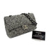 CHANEL MATELASSE CHAIN SHOULDER BAG BLACK TWEED 90273077 - PURPOSE