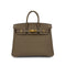 HERMES BIRKIN 25 VERSO TOUNDRA GRIS PERLE TOGO HAND BAG W GHW 90273375 - PURPOSE