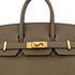 HERMES BIRKIN 25 VERSO TOUNDRA GRIS PERLE TOGO HAND BAG W GHW 90273375 - PURPOSE