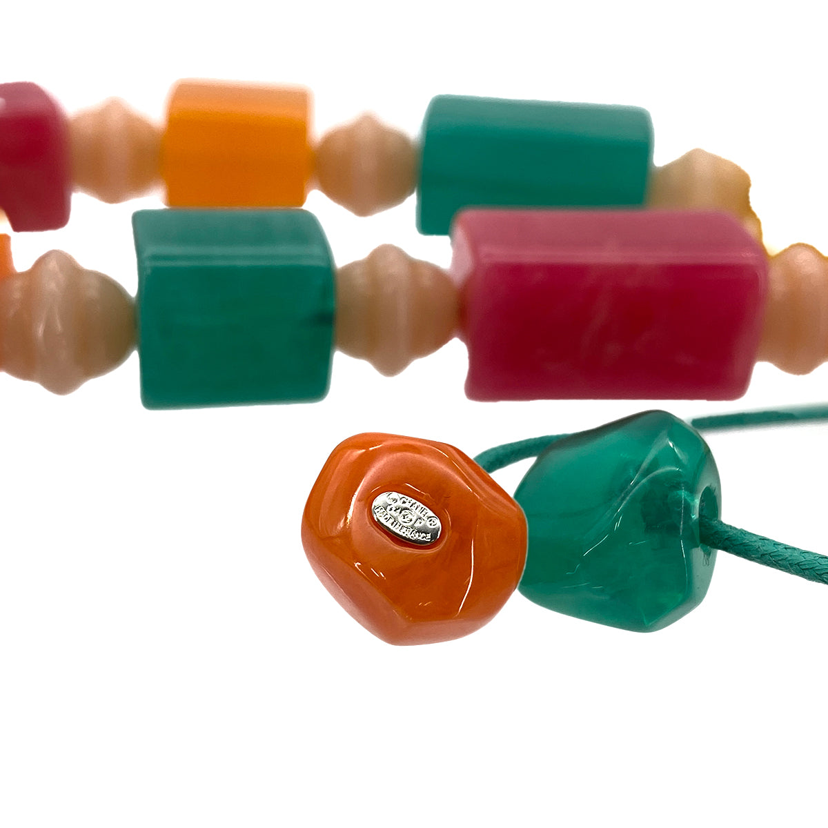 CHANEL NECKLACE COCOMARK BEADS MULTI COLOR 04P 90273391