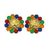 CHANEL VINTAGE EARRINGSCOCOMARK COLOR STONE ACCESSORY 25 90273413 - PURPOSE