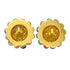 CHANEL VINTAGE EARRINGSCOCOMARK COLOR STONE ACCESSORY 25 90273413 - PURPOSE