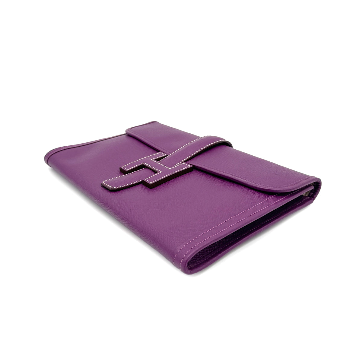 HERMES JIGE PM CASSIS EPSOM CLUTCH BAG □R 90273417