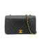 CHANEL VINTAGE FULL FLAP CHAIN SHOULDER BAG KHAKI LAMB SKIN 90273869 - PURPOSE