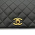 CHANEL VINTAGE FULL FLAP CHAIN SHOULDER BAG KHAKI LAMB SKIN 90273869 - PURPOSE