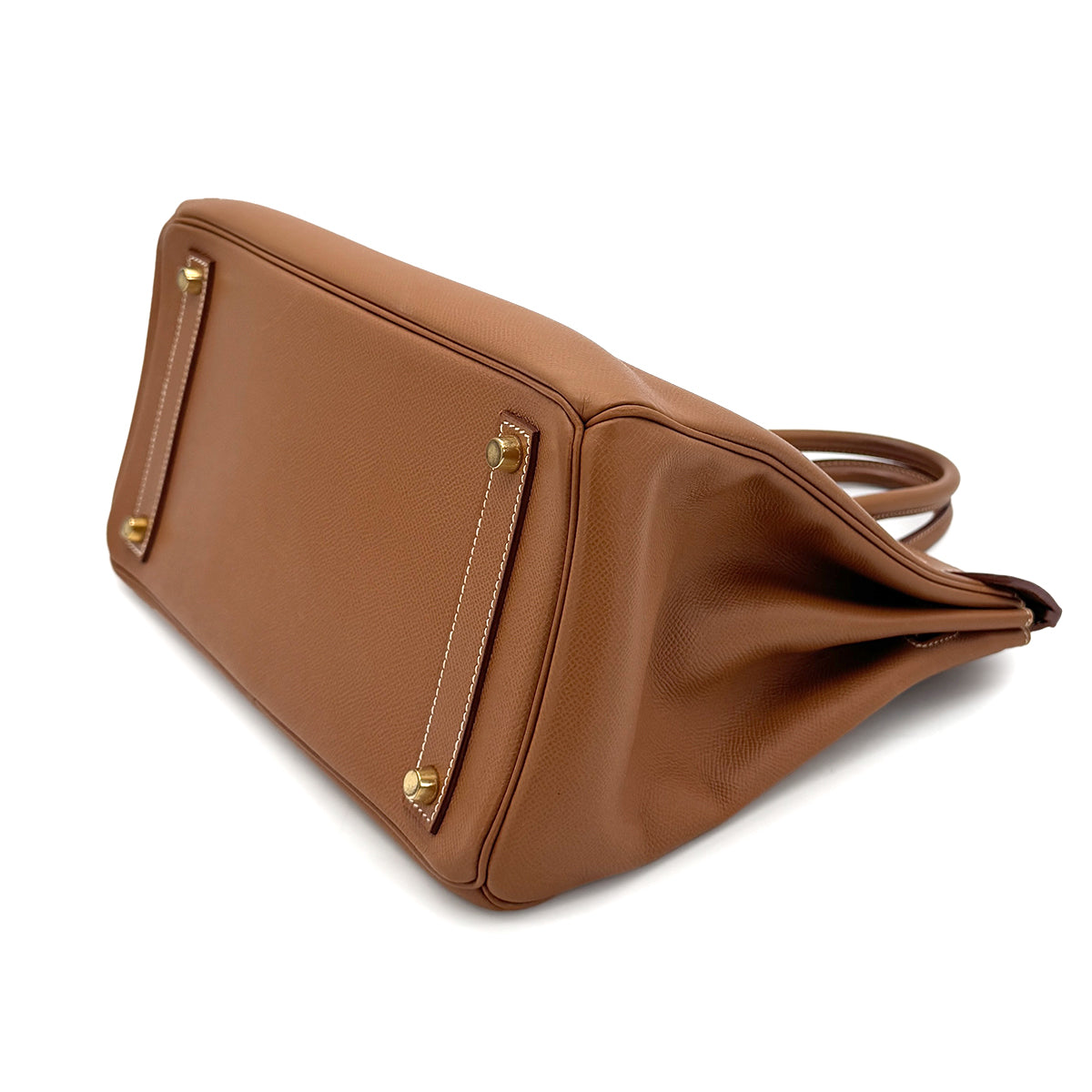 HERMES HAUT A COURROIES 32 GOLD COUCHEVEL HAND BAG □B GHW 90273882