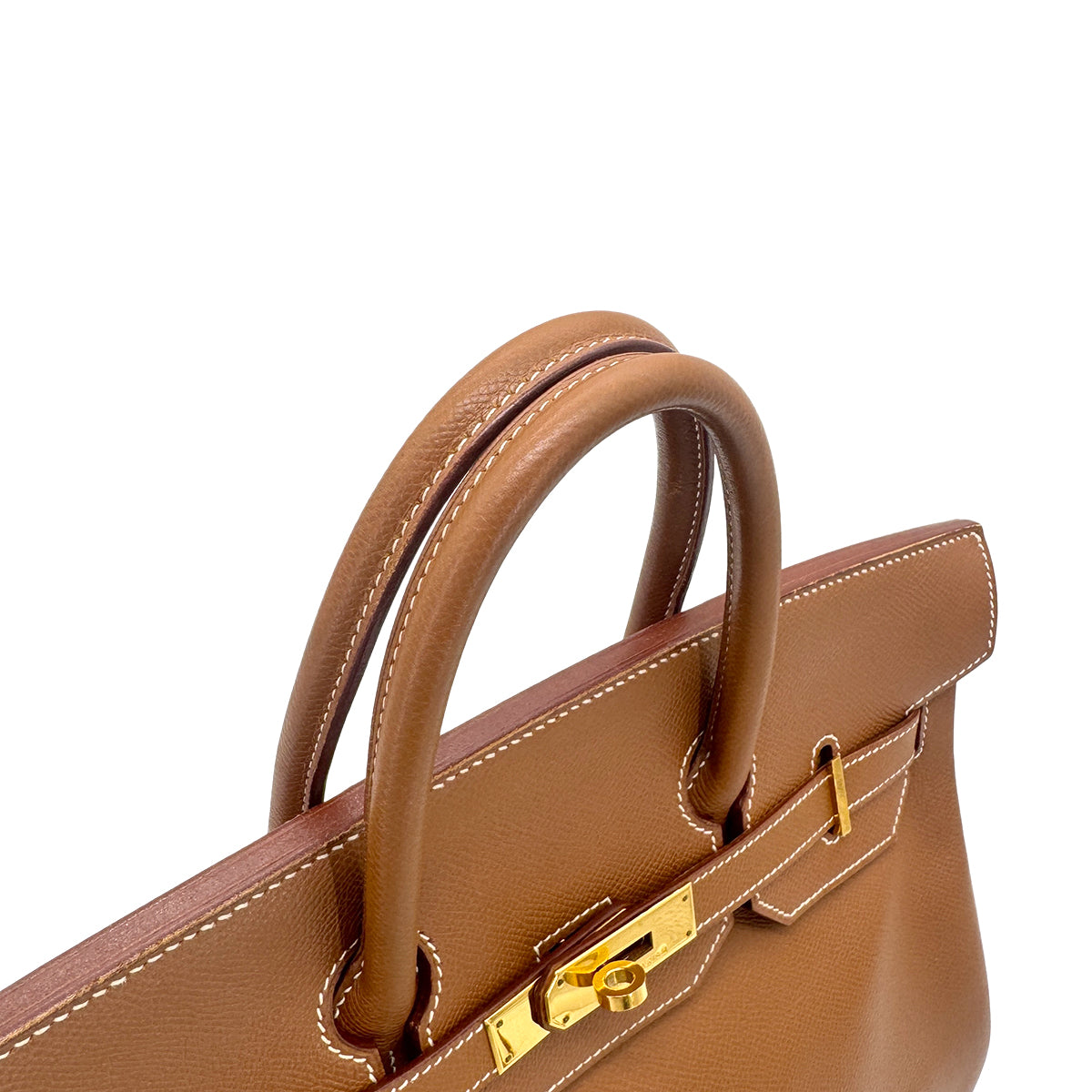 HERMES HAUT A COURROIES 32 GOLD COUCHEVEL HAND BAG □B GHW 90273882