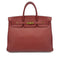 HERMES BIRKIN 40 BRIQUE TAURILLON CLEMENCE HAND BAG □D GHW 90273884 - PURPOSE
