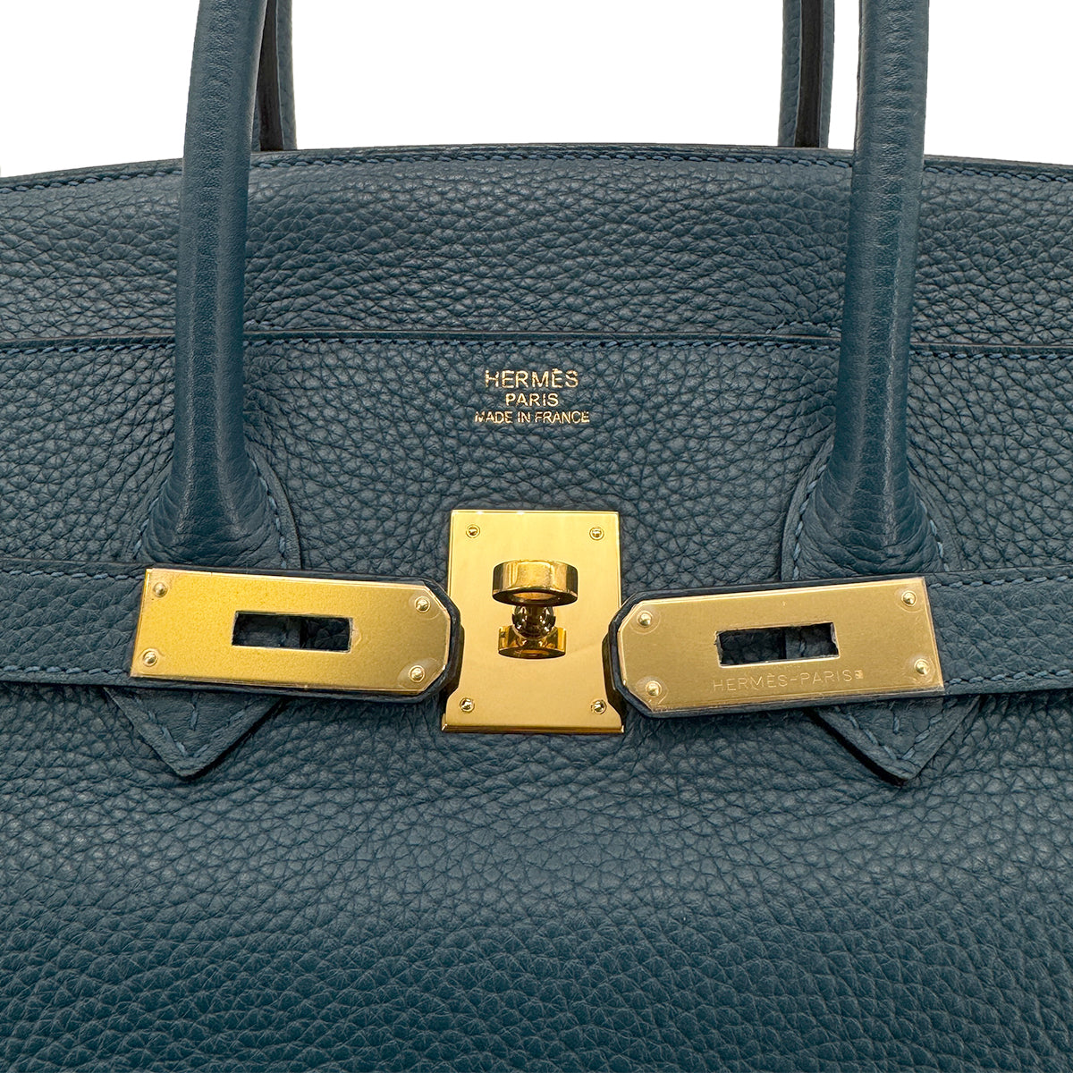 HERMES BIRKIN 35 COLVERT TAURILLON CLEMENCE HAND BAG □R GHW 90273889