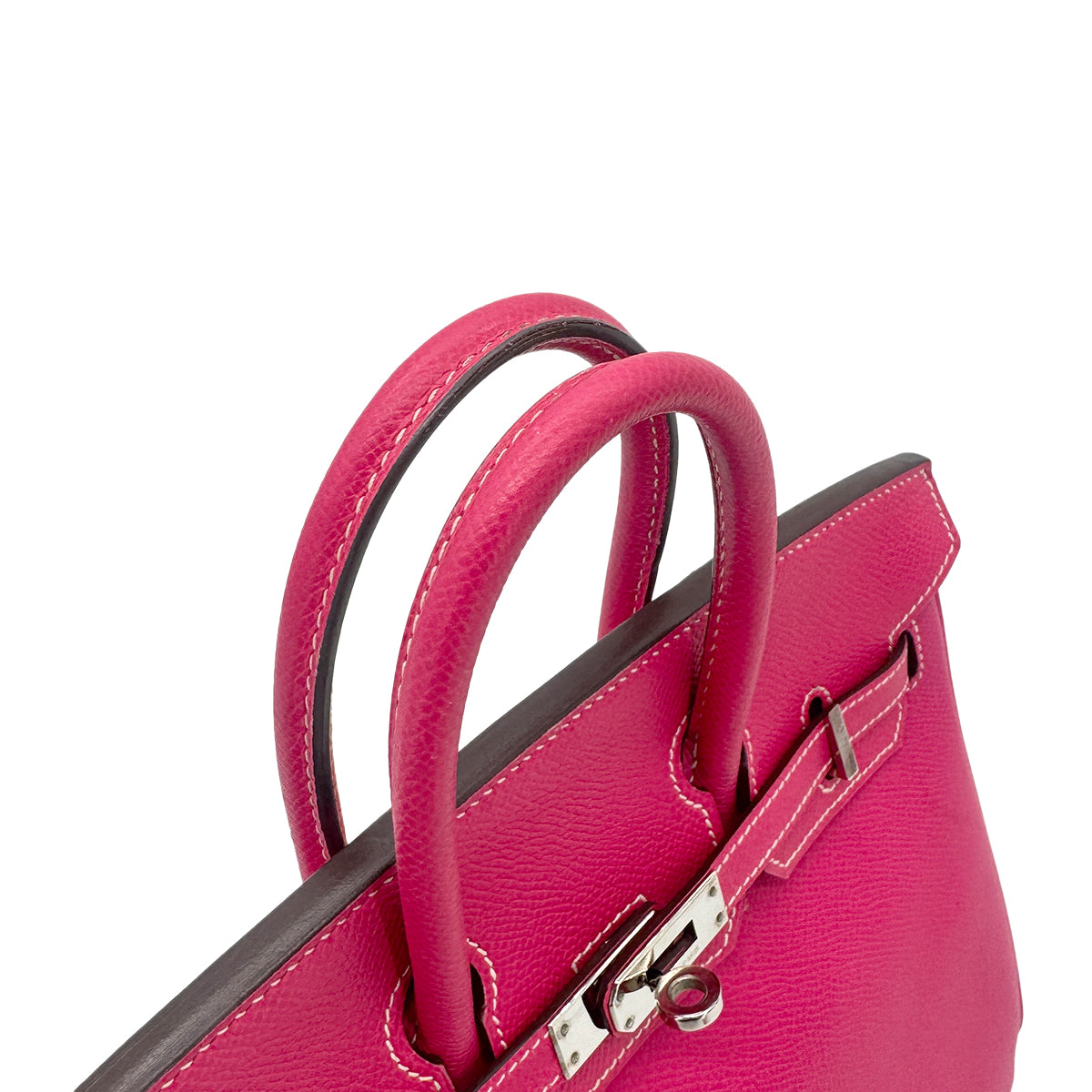 HERMES CANDY BIRKIN 25 ROSE TYRIEN RUBIS VEAU EPSOM HAND BAG □O SHW 90273892