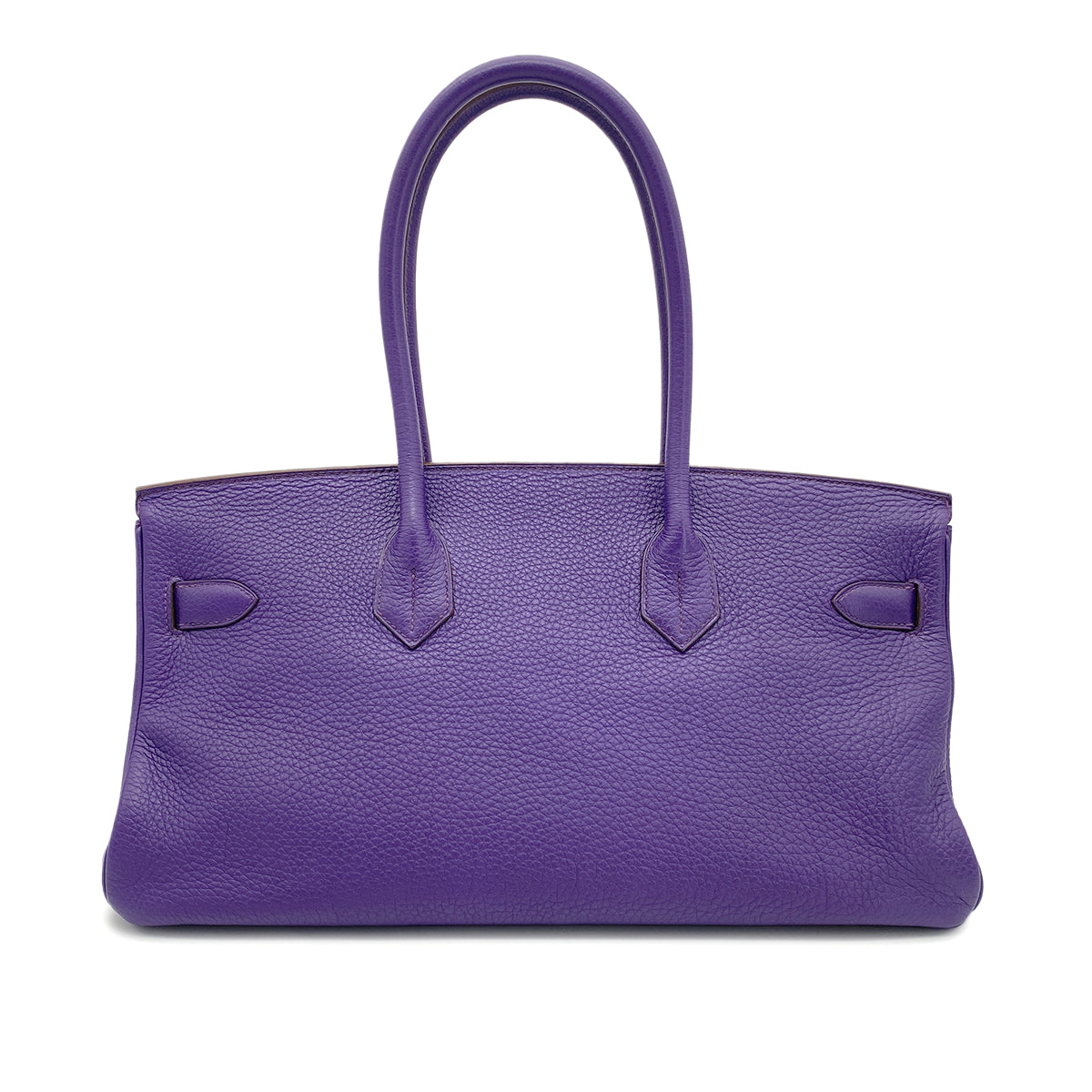 HERMES SHOULDER BIRKIN 42 ULTRA VIOLET TAURILLON CLEMENCE HAND BAG □N SHW 90273893