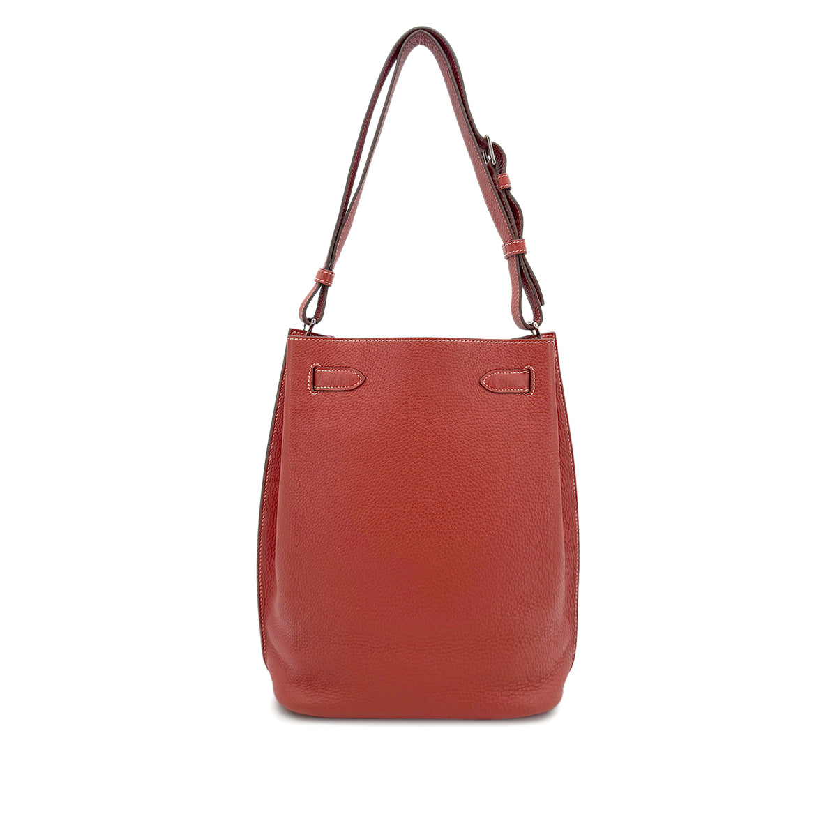 HERMES SO KELLY 22 SANGUINE TOGO SHOULDER BAG □O SHW 90273894