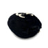 CHANEL VINTAGE COCOMARK ARM WARMER CHAIN SHOULDER BAG BLACK FUR 90273898 - PURPOSE