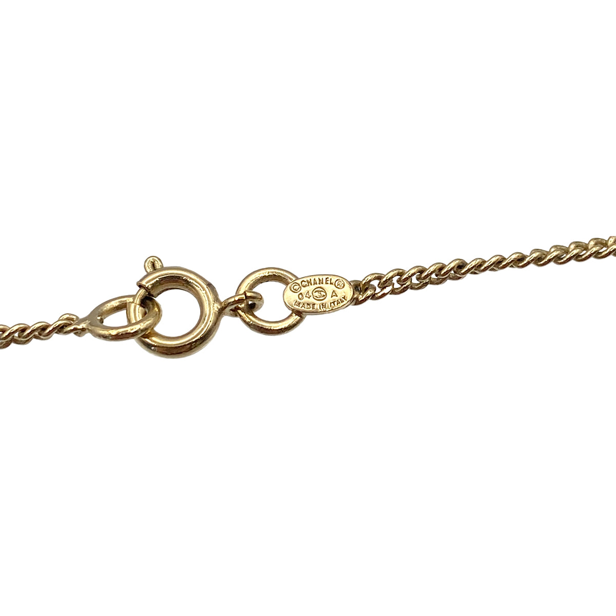CHANEL NECKLACE COCOMARK RHINESTONE MULTICOLOR ACCESSORY 04A 90273905