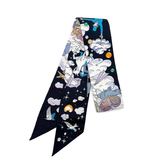 HERMES TWILLY SUR MON NUAGE SCARF MULTICOLOR 90273907