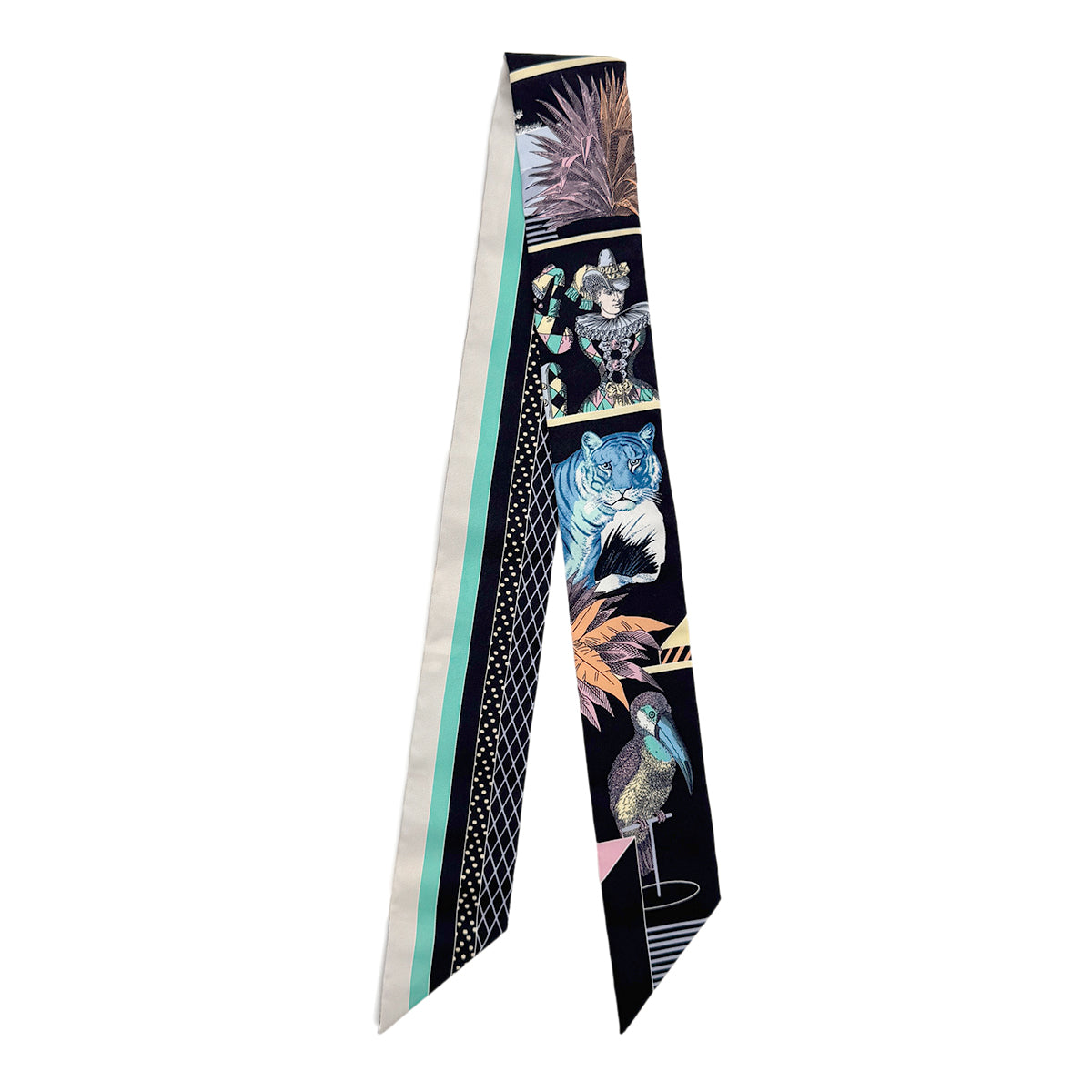 HERMES TWILLY GRAND THEATRE NOUVEAU SCARF MULTICOLOR 90273909