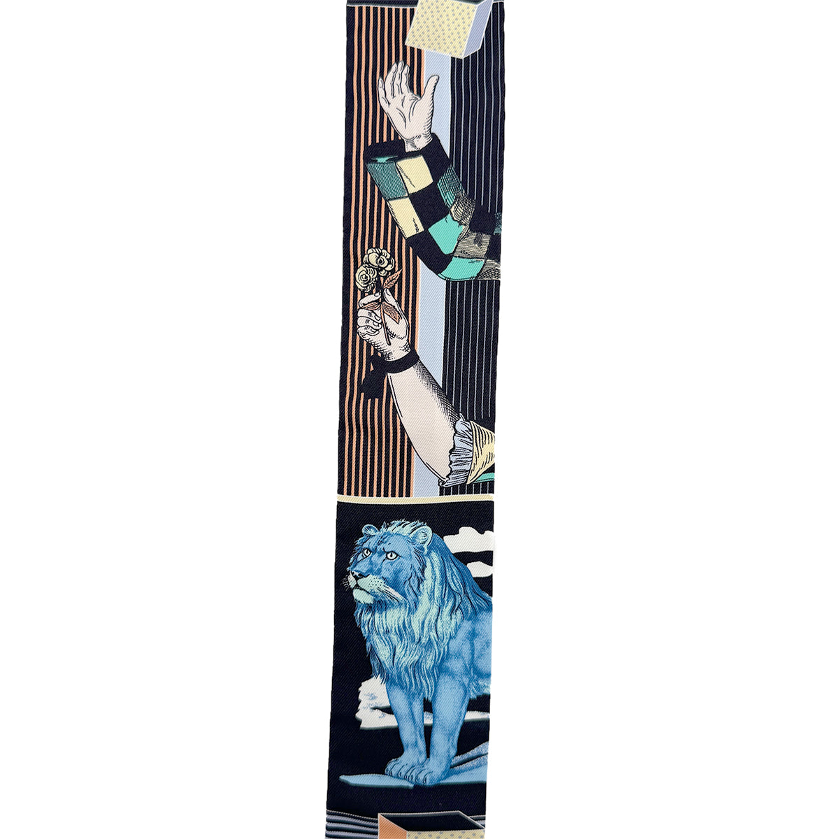 HERMES TWILLY GRAND THEATRE NOUVEAU SCARF MULTICOLOR 90273909